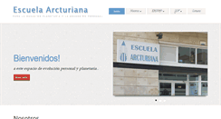 Desktop Screenshot of escuelaarcturiana.com